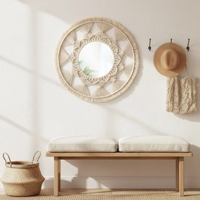 Бохо стенно огледало 65CM 322050