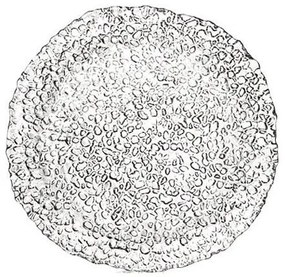 Стъклена чиния ф32см GOCCE-(09013/01) (RM 239) - Luigi Bormioli