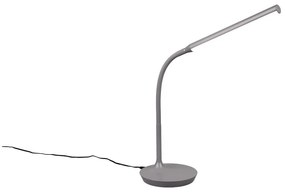 Сива настолна LED лампа (височина 38 см) Toro - Trio