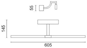 Аплик за баня LED 12W 5861