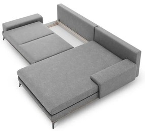 Сив разтегателен диван ъгъл , десен ъгъл Planet - Windsor &amp; Co Sofas