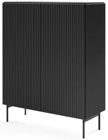 Бюфет Novo 2D-Черен