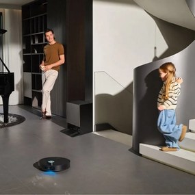 Прахосмукачка робот Dreame X60 Ultra RLX86DE, 35000 Pa, 180 мин, 0.2 л, VersaLift, OmniSight AI, Автоматично дозиране и самопочистване, Гласови команди, Черен