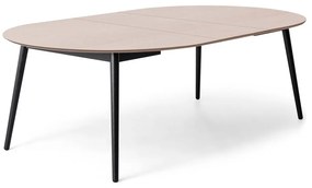 Кръгла сгъваема трапезна маса с дъбов плот ø 135 cm Meza – Hammel Furniture