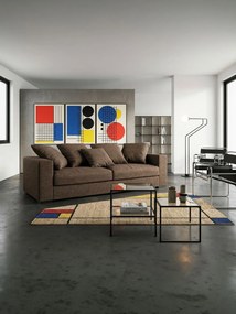 Диван Pilo two seater-160φ 90β cm.-Chocolate