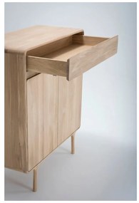 Масивен дъбов скрин Fawn - Gazzda