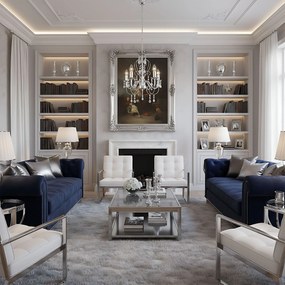 ЛАМПА EBT008-5CP CHROME