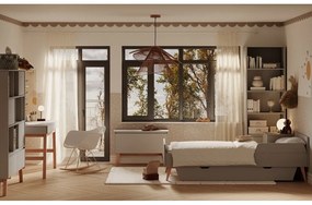 Сиво чекмедже под детското легло 90x200 cm Swing - Pinio