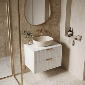 Шкаф за мивка Rea Mono 60cm White