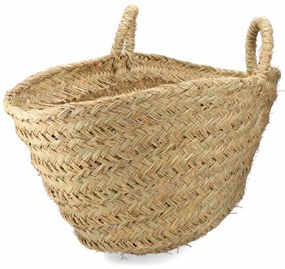 Firewood Basket EDM Еспарто Овален 60 x 45 x 35 cm