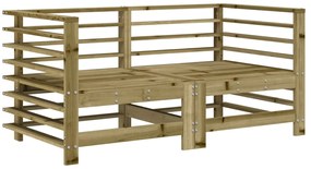 825638 vidaXL Градински ъглови дивани, 2 бр, импрегниран бор