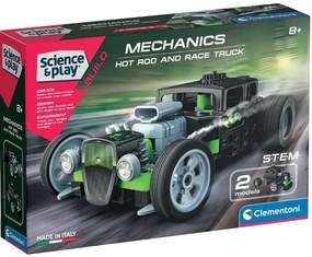 Clementoni - MECHANICS Конструктор Hot Rot and race Truck  75076