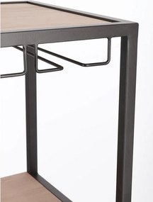 Шкаф за вино в естествен цвят брой бутилки 12, 51x91x30 cm Isaac – Yes Everyday