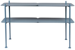 Светлосин метален рафт 100x62 cm River - Zuiver