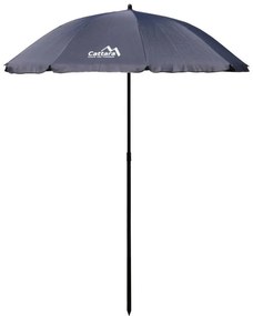 Folding tilting parasol Ø 1,8 м сив