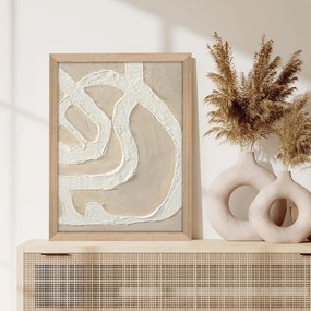 Ръчно рисувана картина 32,5x42,5 cm Raw organic – Malerifabrikken