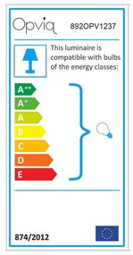 Черна метална стенна лампа Opviq lights Argyr - Opviq lights