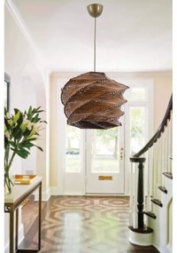 Светлокафяво висящо осветително тяло ø 32 cm Ruche – Opviq lights