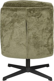 Зелено въртящо се кресло Kai – White Label