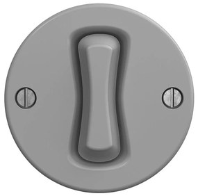 Kliklap - Ретро стълбищен ключ без рамка №6 сив