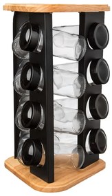 Комплект за подправки с поставка 12 бр. Black – Orion