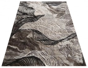 Изискан кафяв килим с интересен орнамент Ширина: 80 см | Дължина: 150 см