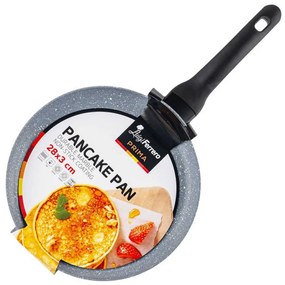 Тиган за палачинки Luigi Ferrero Prima FR-2832, 28x3 см, Незалепващо покритие, Индукция, Тъмносин