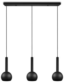 Черно висящо осветително тяло Ciliana – CINQUE