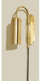 Стенна лампа златна Zenith – Hübsch