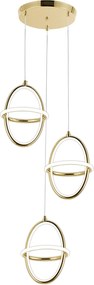 Висяща LED лампа G064-3CPR Gold