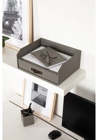 Картонен органайзер за докумнети с чекмедже Walter – Bigso Box of Sweden