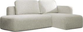 Ъглов диван Cozy-Екрю-Десен