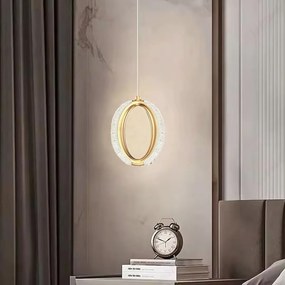 Висяща Кристална Лампа LED G114-1CP Złota