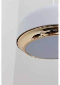 Бяло LED висящо осветително тяло с метален абажур ø 40 cm Hazel medium - UMAGE