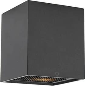 Дизайнерски повърхностно монтиран прожектор черен GU10 50mm - Qubo Honey