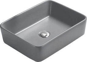 Mexen Catia надплотна мивка 48 x 37 см, светлосива мат - 21314861