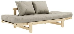 Променлив диван Natural Clear/Linen Beige Beat - Karup Design