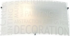 Redo 05-816 - Стенно осветително тяло NOTES 1xE27/42W/230V бяло