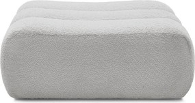 Светлосива табуретка от прежда с примки от букле Azra – Bobochic Paris