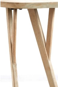 Конзолна маса от масивно манго в естествен цвят 44x160 cm Quenza – Light &amp; Living