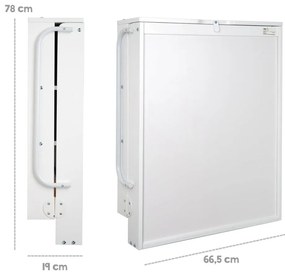 Бяла висяща маса за преповиване Vogeltanz – Roba