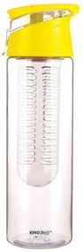Бутилка за вода с контейнер за плодове или лед KINGHOFF KH 1192, 800 мл, Пластмаса, Различни цветове