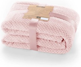 Прахово розово одеяло от микрофибър , 70 x 150 cm Henry - DecoKing