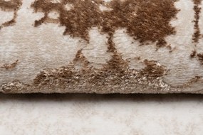 Кафяв килим в бляскав стил Ширина: 120 см | Дължина: 170 см