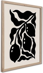 Печатна картина с включена рамка 30x40 cm Fruit – Styler