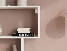 Книжна етажерка Aguero-Бяло