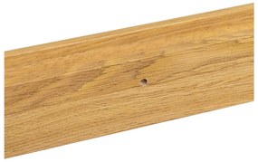 Рафт за картини от дъб в естествен цвят 80 cm – Casa Selección