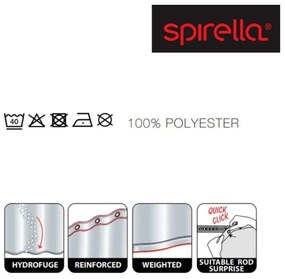 Завеса за душ 180x200 cm Porto – Spirella