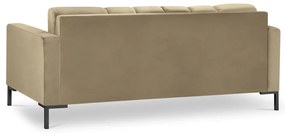 Бежов кадифен диван Bali - Cosmopolitan Design