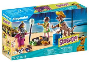 Playset Scooby Doo Aventure with Witch Doctor Playmobil 70707 (46 pcs)